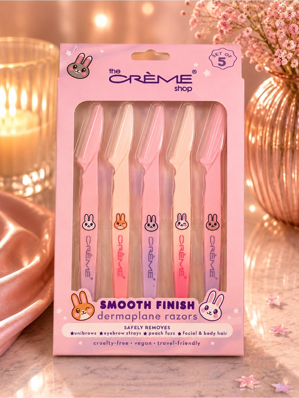 The Crème Shop Smooth Finish Dermaplane Razors
